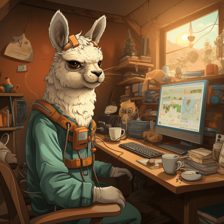 Llama Coder Avatar