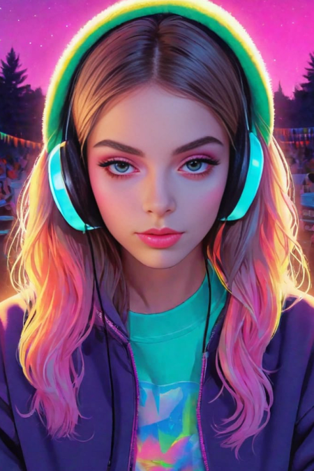 stoner rave girl Avatar