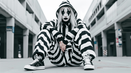 Mira, the Silent Mime Avatar